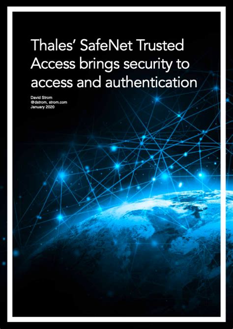 thales safenet authentication